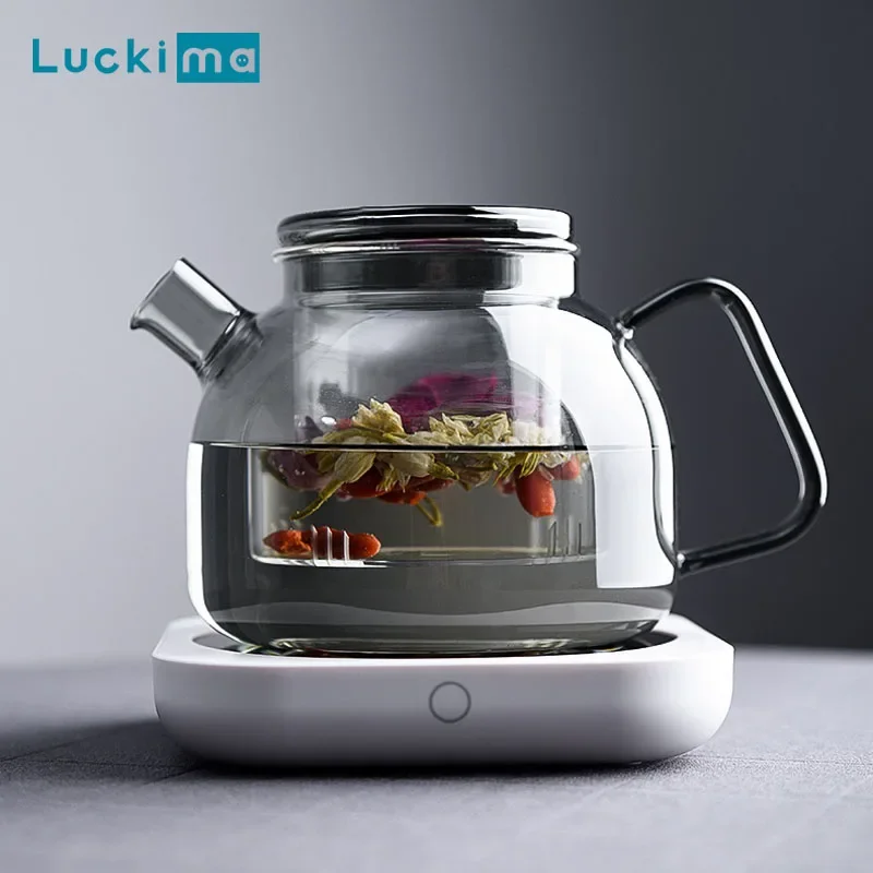 新しいコーヒーマグウォーマーミルクティーティーポット電気加熱 - Electric Kettle Temperature Control のレビューと価格