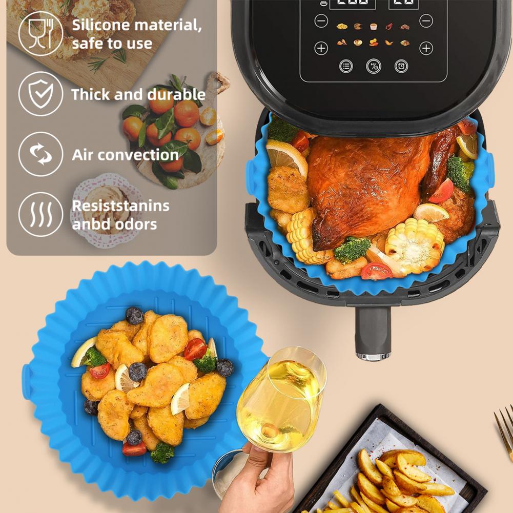 食品グレードのシリコンエアフライヤーセット,ポット,ポット, - Air Fryer Silicone Pot Liner のレビューと価格