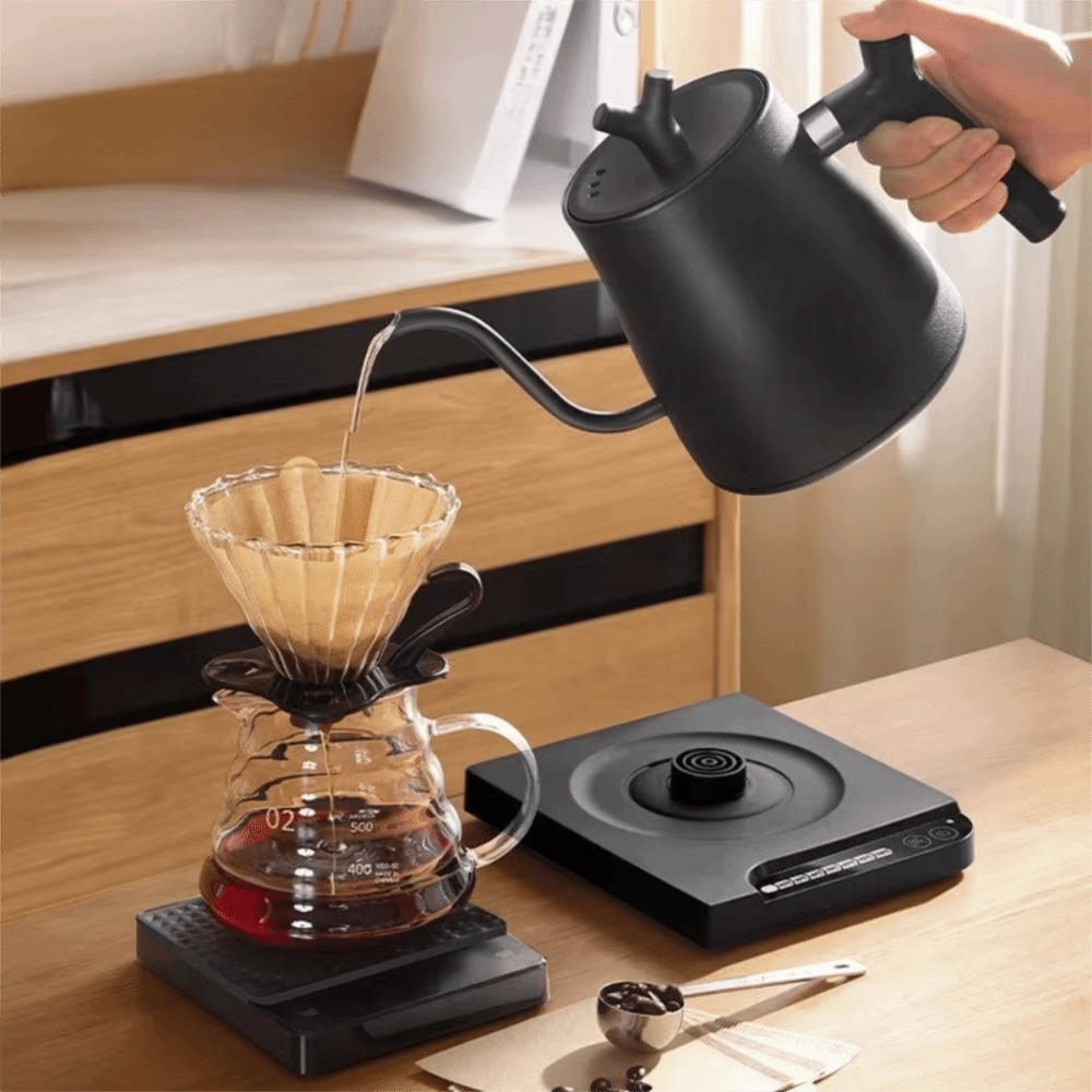 1000ML グースネック電気ケトル 温度調節可能 ステンレ - Electric Kettle Temperature Control のレビューと価格